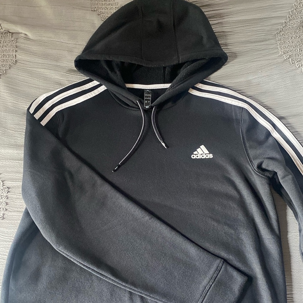 Adidas Cropped Fleece Hoodie